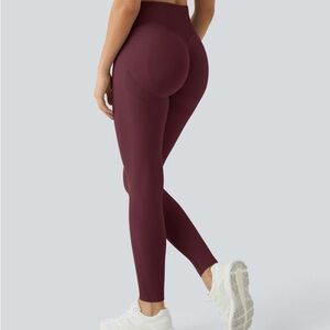 NEW! Halara Seamless Flow High Waisted Butt Lifting Leggings, Size S, 7/8 Length